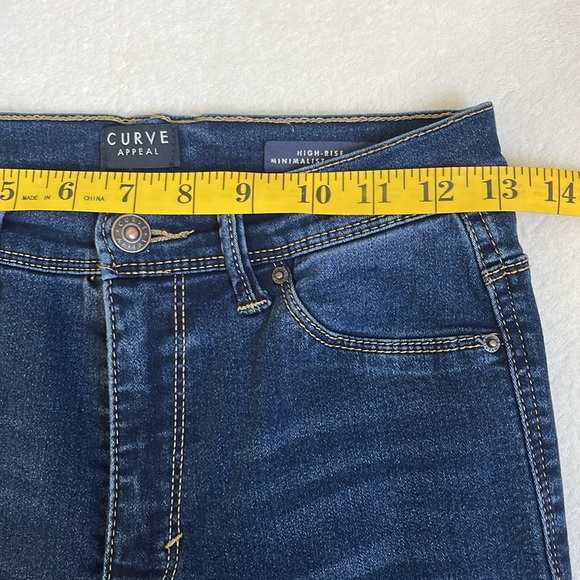 Curve Appeal Women’s High Rise Jegging Size 4 - Picture 3 of 7